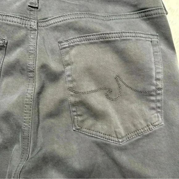 Adriano Goldschmied Jeans The Prima Cigarette Leg Grey Size 27 - Picture 13 of 16